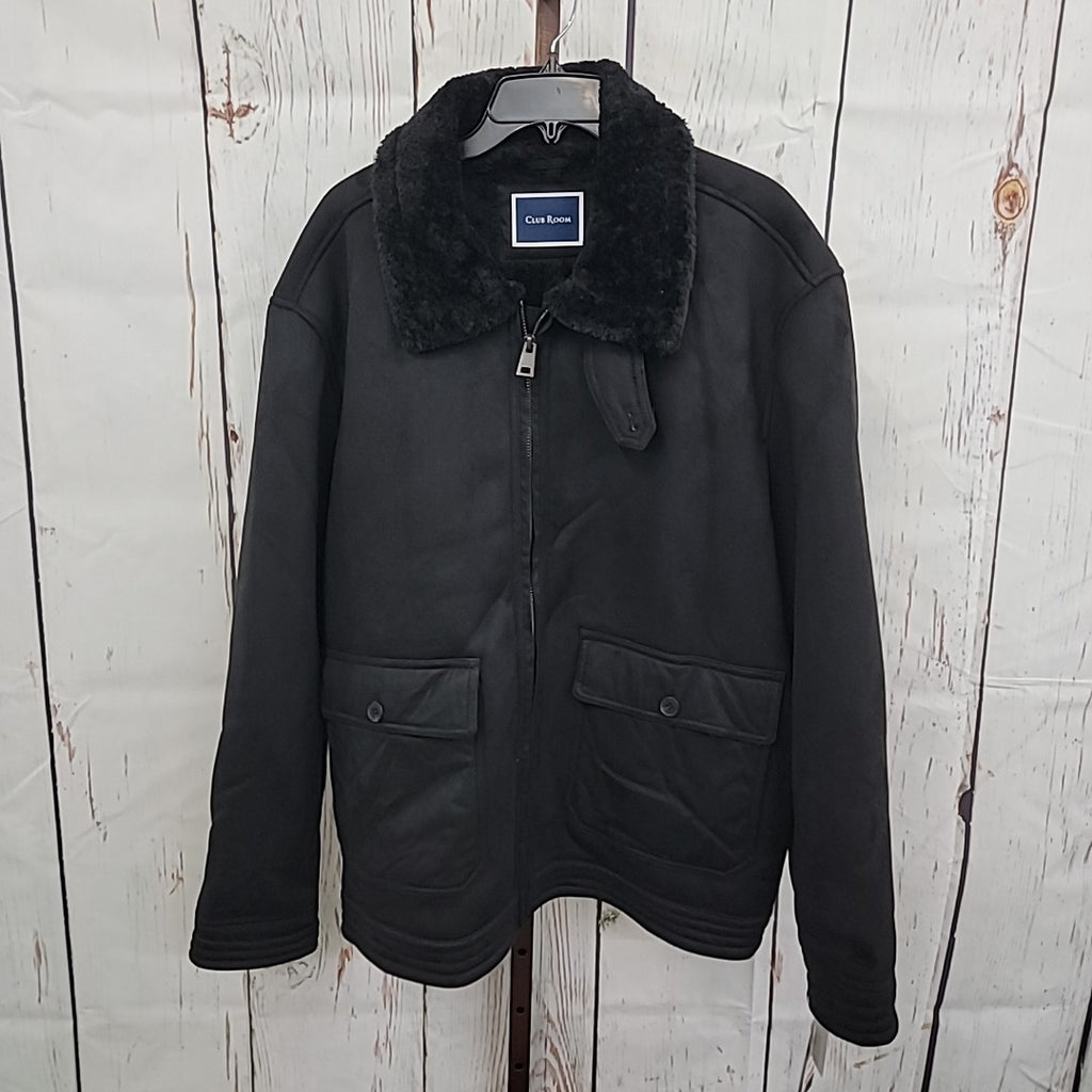 Club Room Men's Size XXL Black MENS Jacket