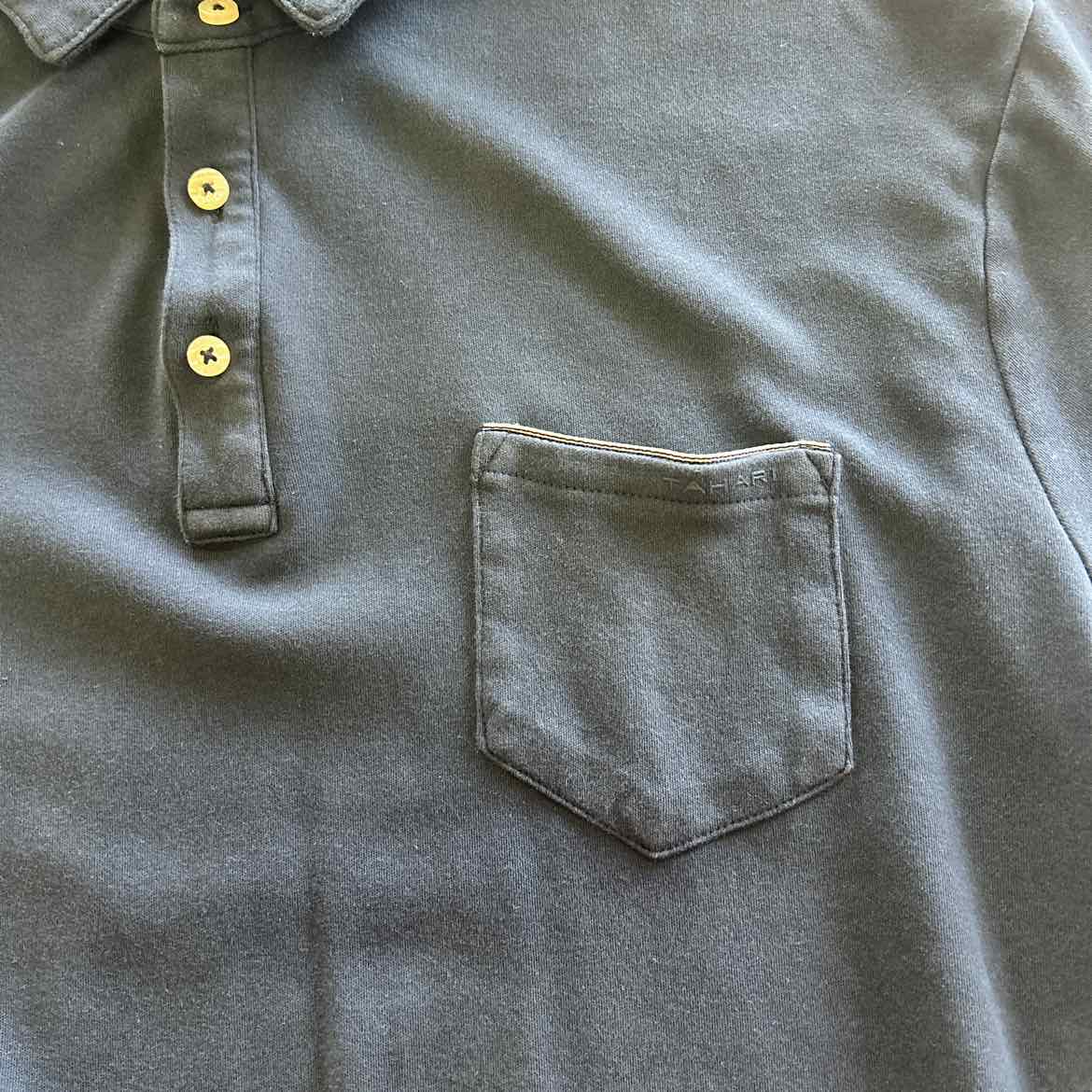 Tahari Size XXL Salmon Preloved MENS Polo