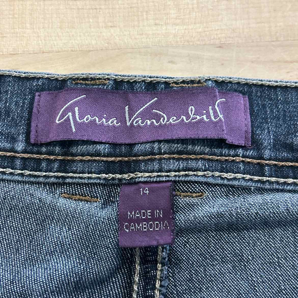 Gloria Vanderbilt Size 14 Denim Preloved Jeans