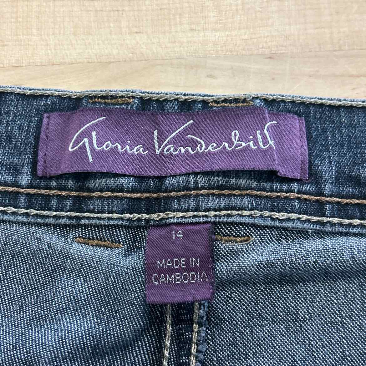 Gloria Vanderbilt Size 14 Denim Preloved Jeans