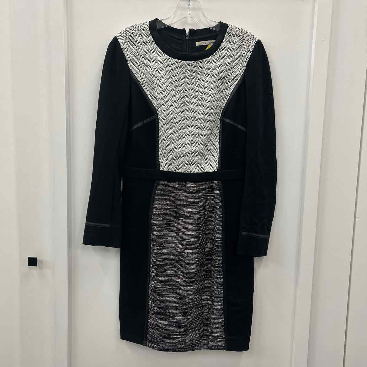 Rachel Roy Size 10 BLACK & WHITE Dress