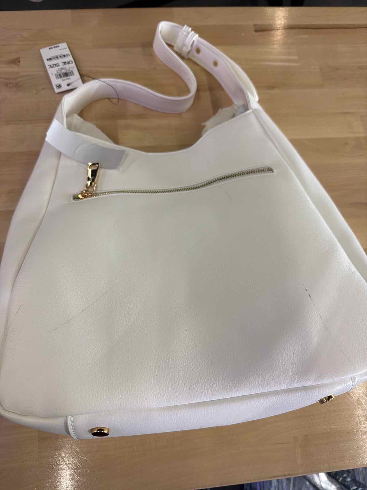 INC White Handbag