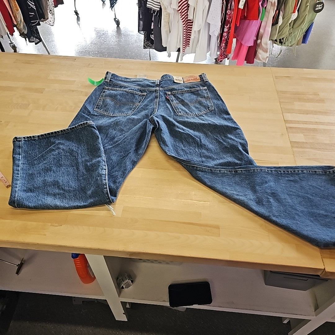 Levis Womens 94 Baggy Bootcut Jeans