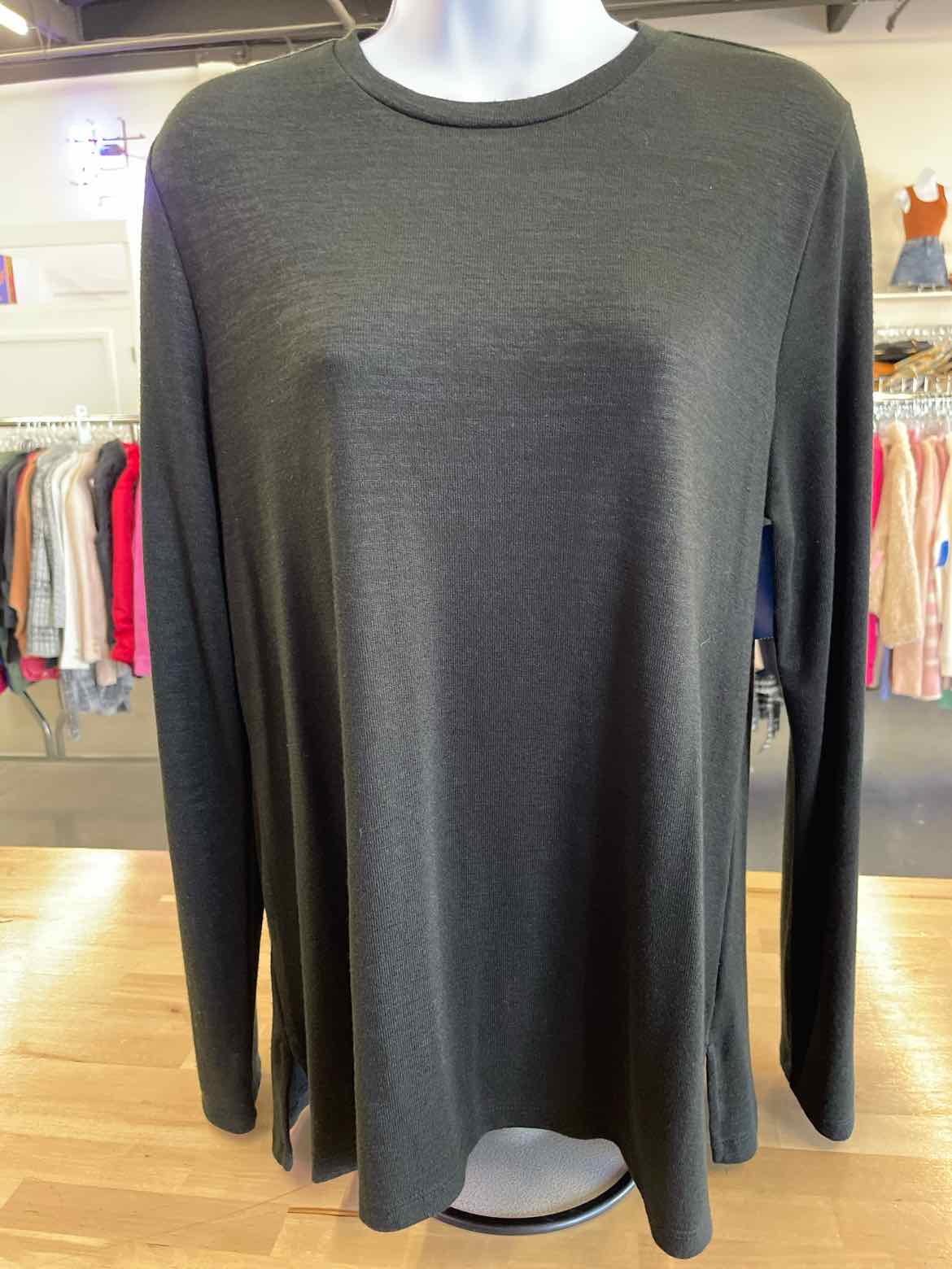 Banana Republic Size L Black Long Sleeve