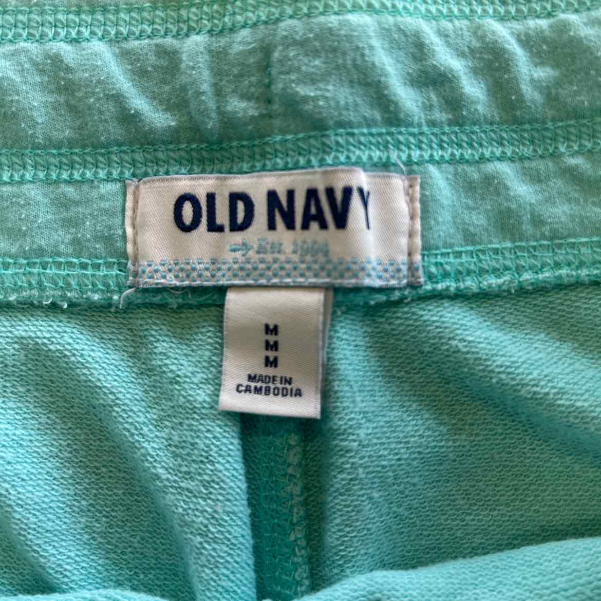 Old Navy Women Size M Torquoise Preloved Shorts