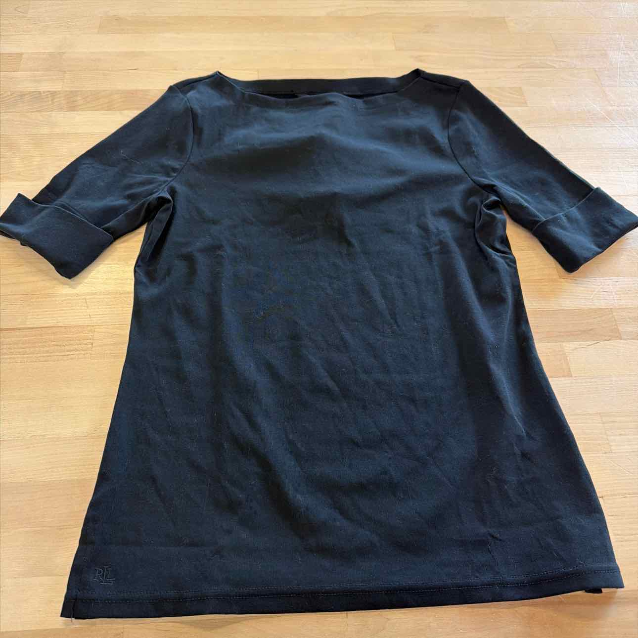 Ralph Lauren Size PM Black New Long Sleeve