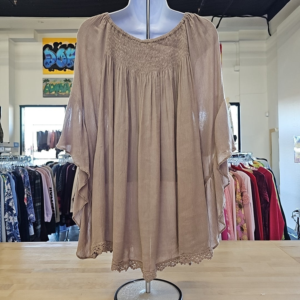 Jodifl Size S Beige Preloved Blouse
