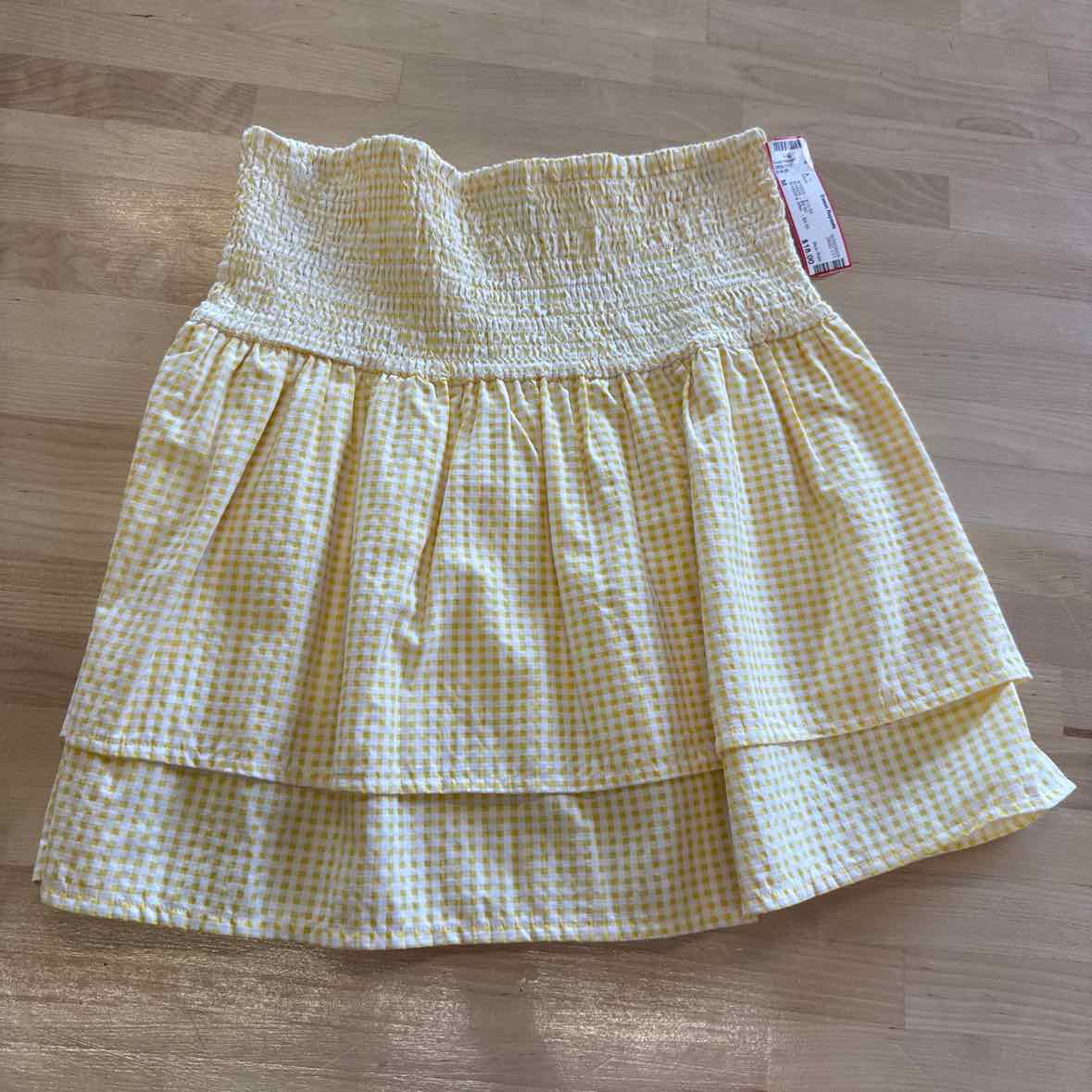 Blue Rain Size M Yellow Skirt