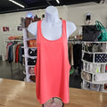Fabletics Size L Coral Preloved Athletic Tank