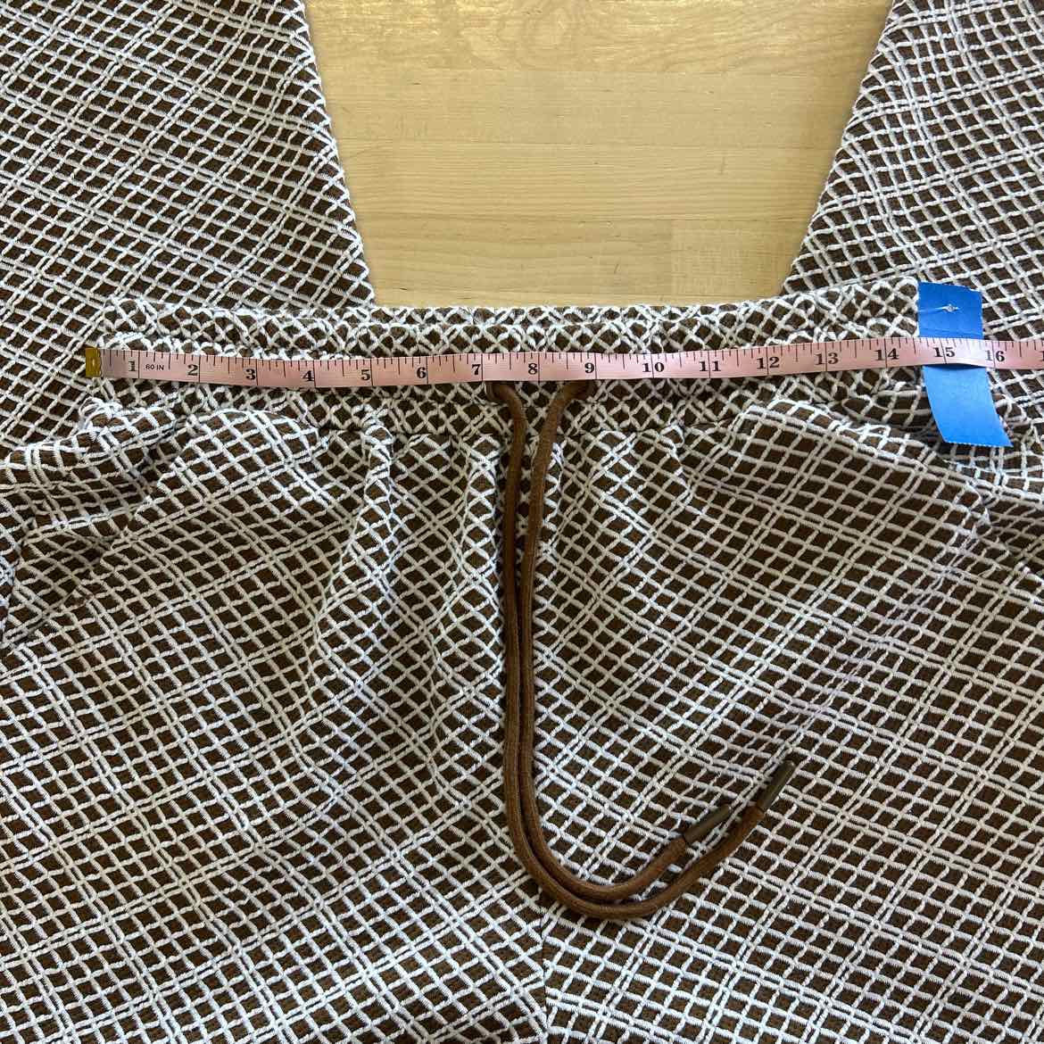 See and be Seen Size M Brown & Beige Preloved 2 pc Dress Set