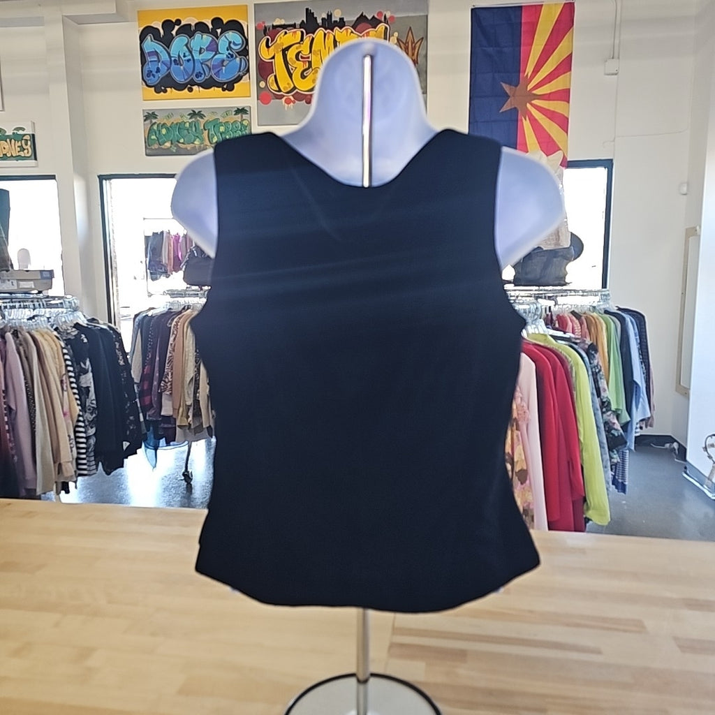 Loft Size 6 Black Used Sleeveless