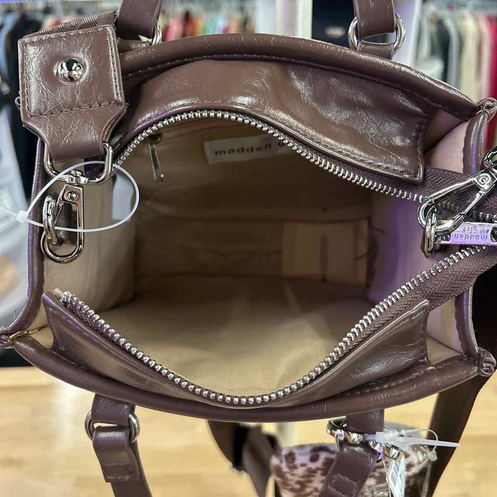 Madden Girl Madden Girl Kyrac Crinkle Zipp Walnut