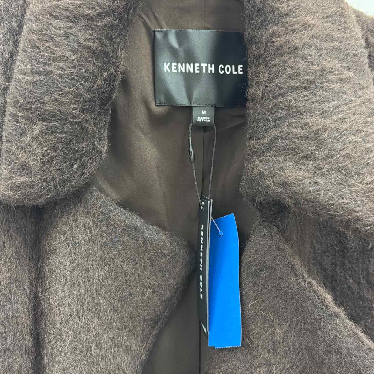 Kenneth Cole Size M Brown New Trenchcoat