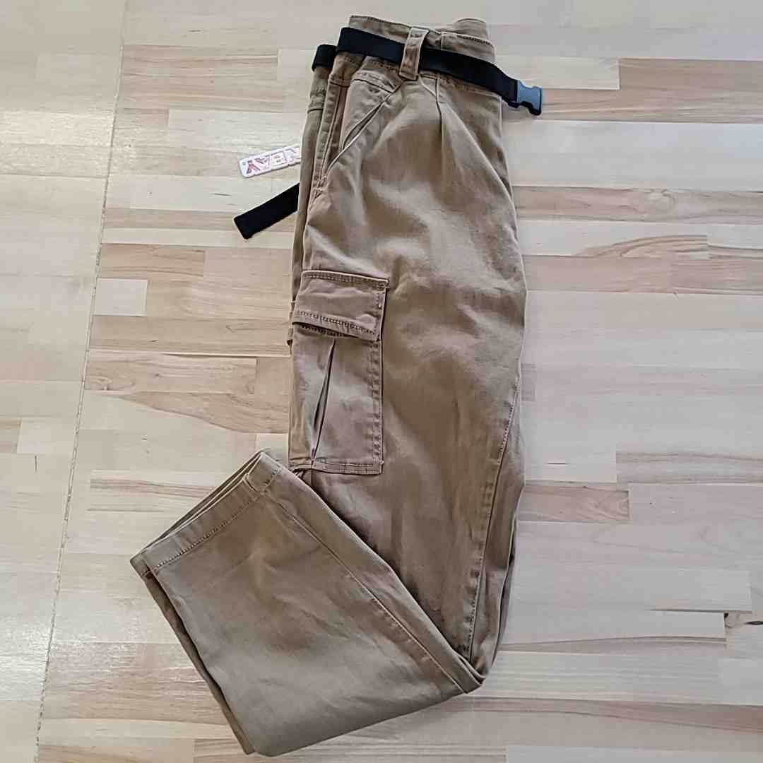 Unionbay Size 5 Jordana High Rise Belted Cargo Pants - Terrain