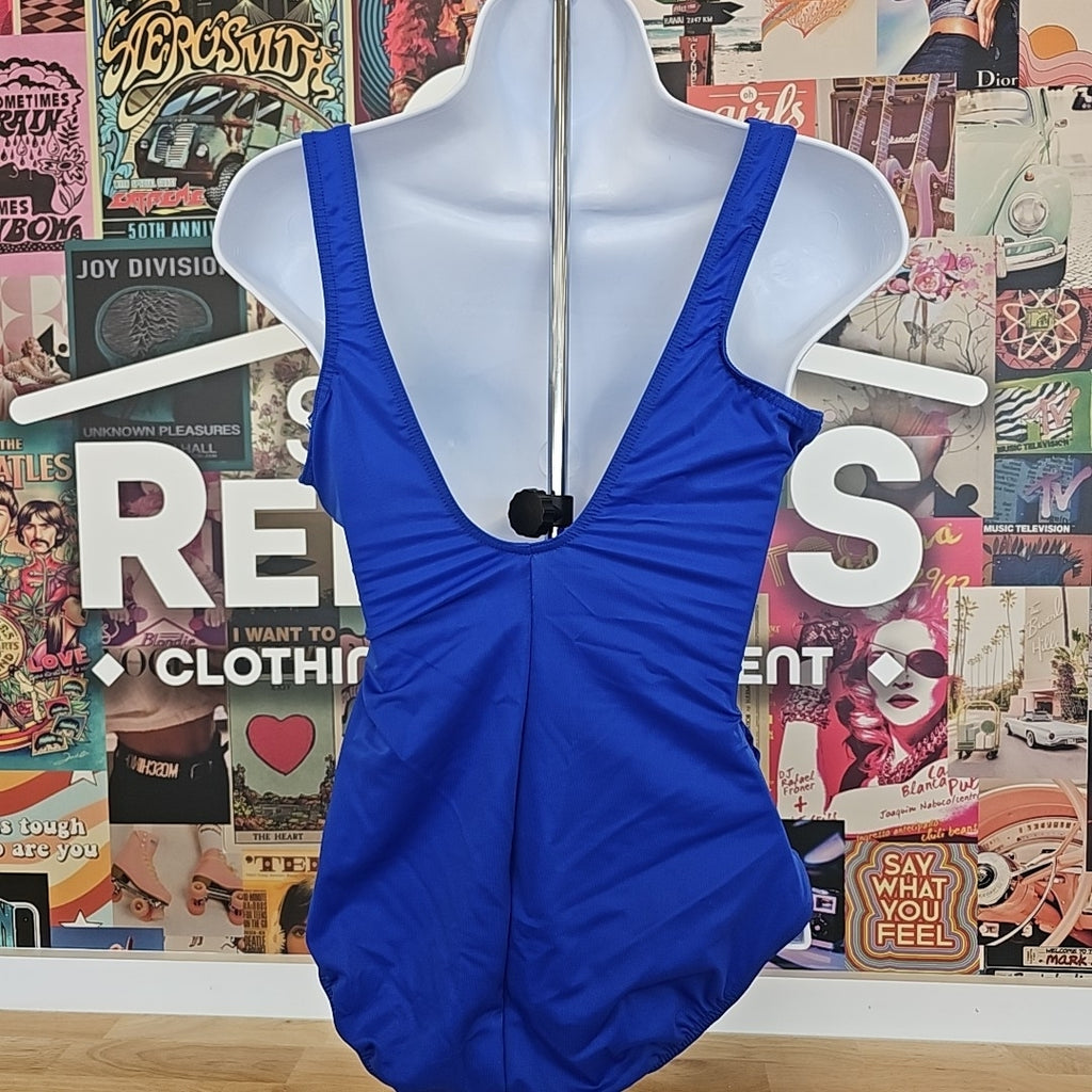 MiracleSuit Size 8 Blue Preloved Swimsuit