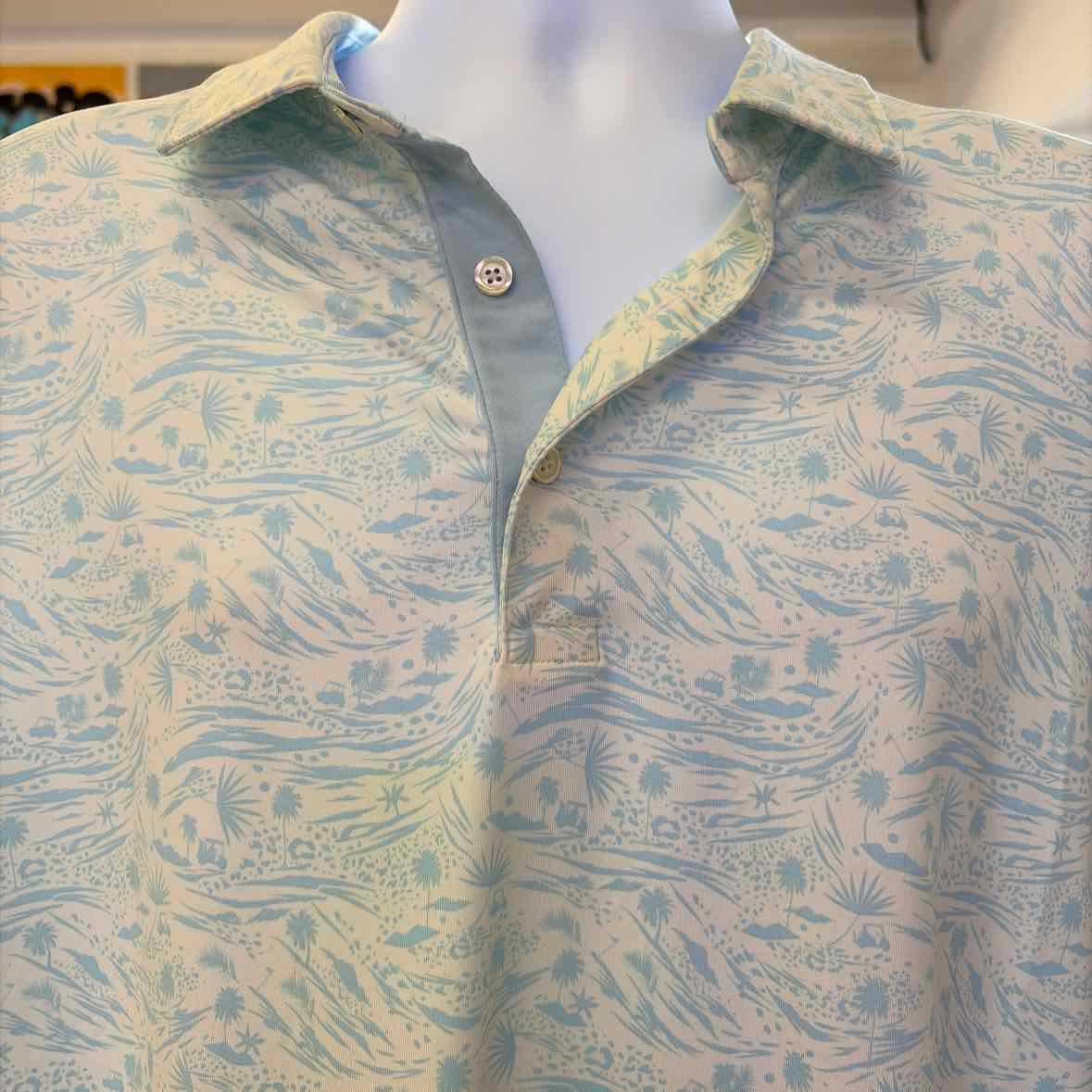 Puma Size XL Blue Preloved MENS Polo