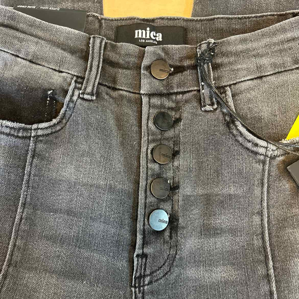 Mica Size 26 Black Denim New Jeans