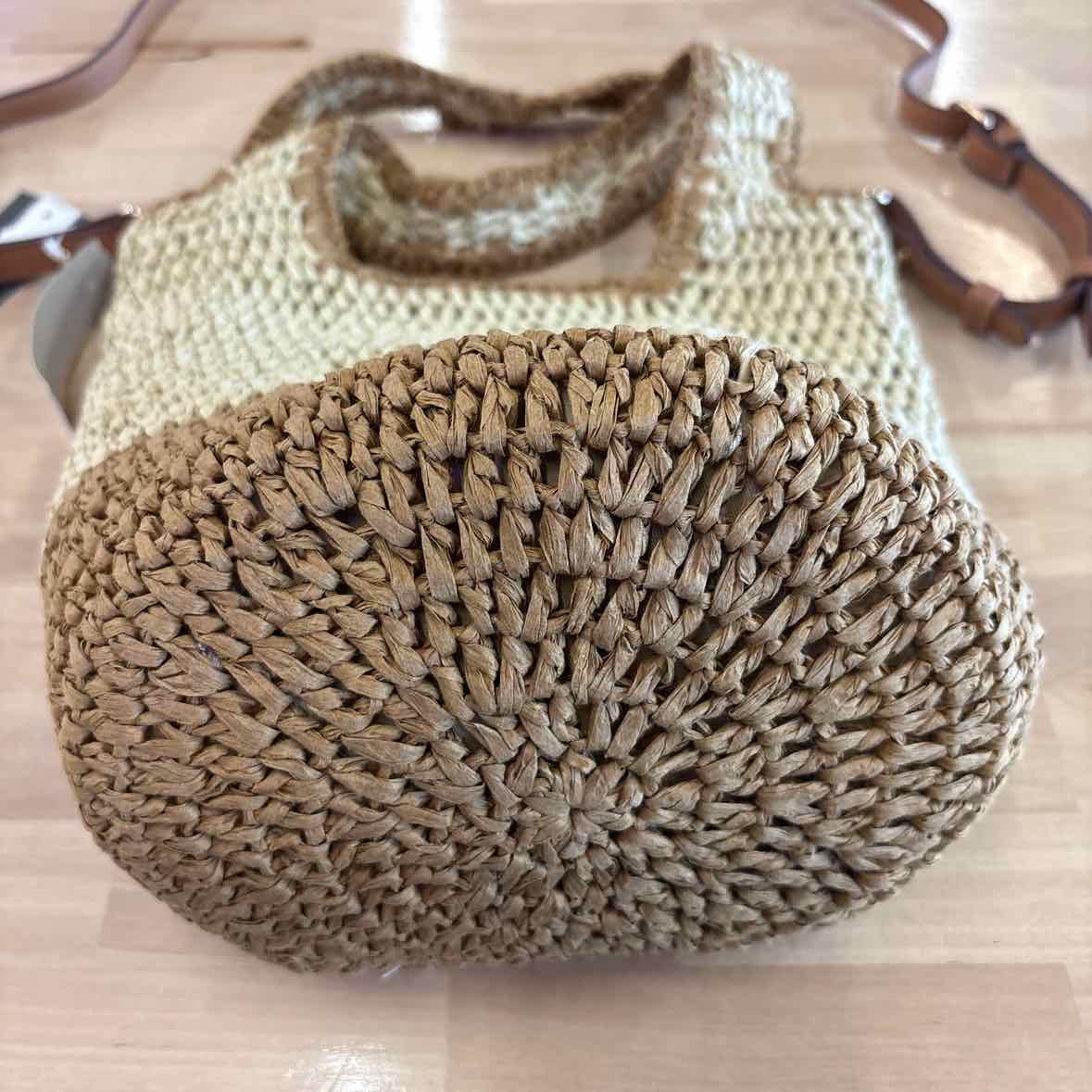 Style Co Small Soft Packable Tote Natural Brown