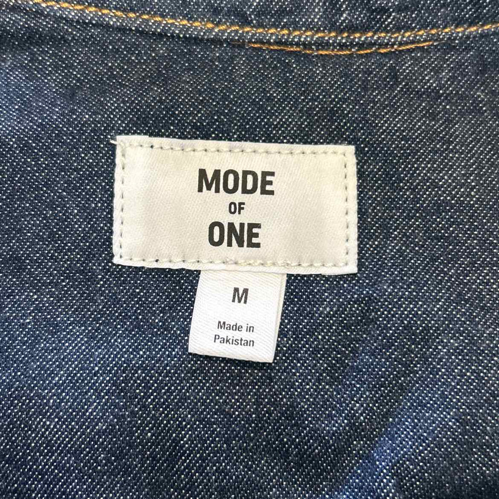 Mode Of One Size M Blue New MENS Long Sleeve Shirt