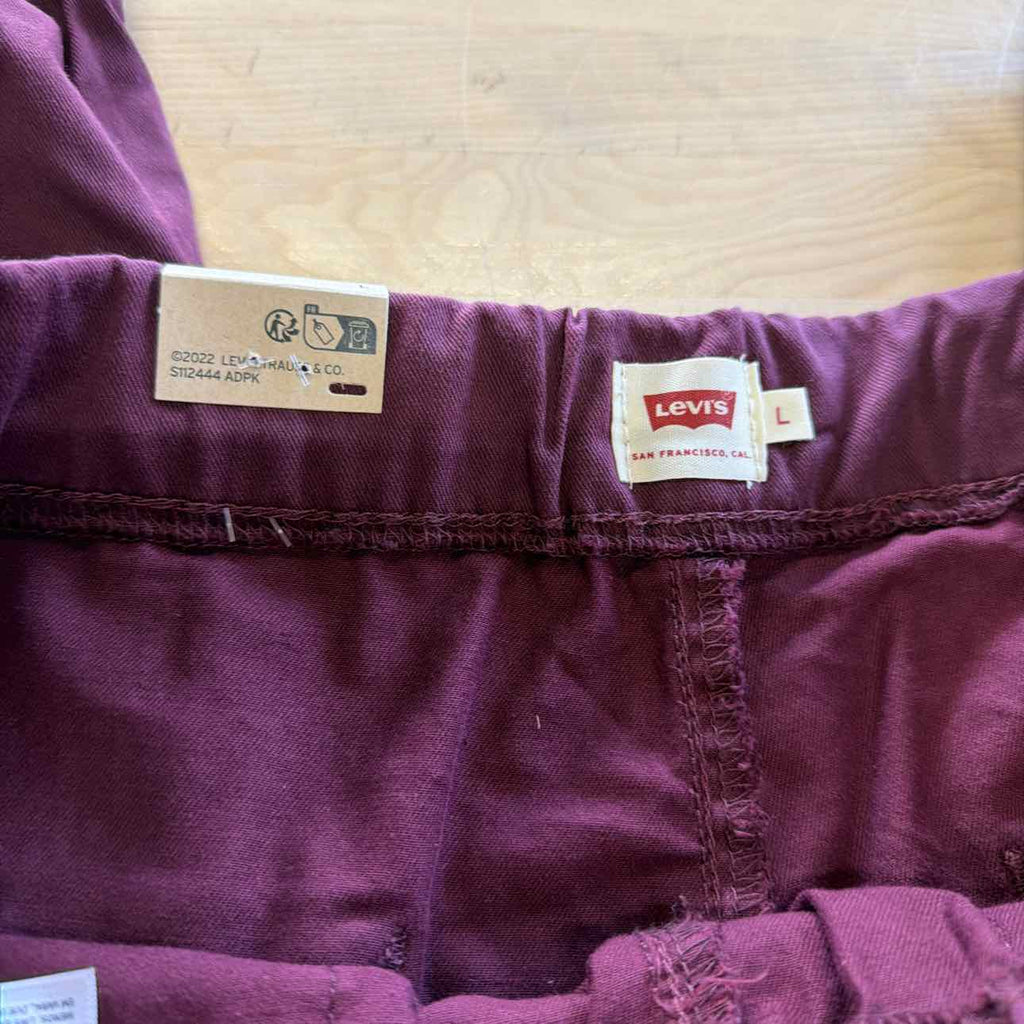 Levi's Women's Mid-Rise Essential Joggers - Merlot