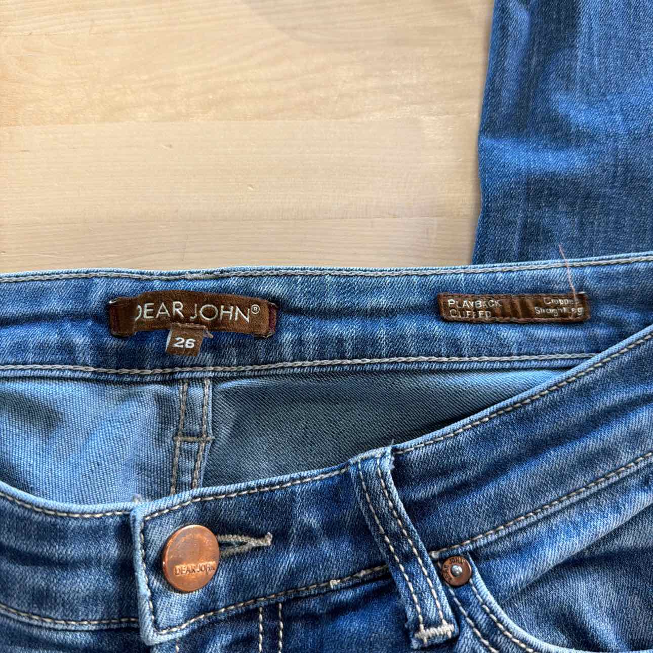 dear john Size 26 Blue Preloved Jeans