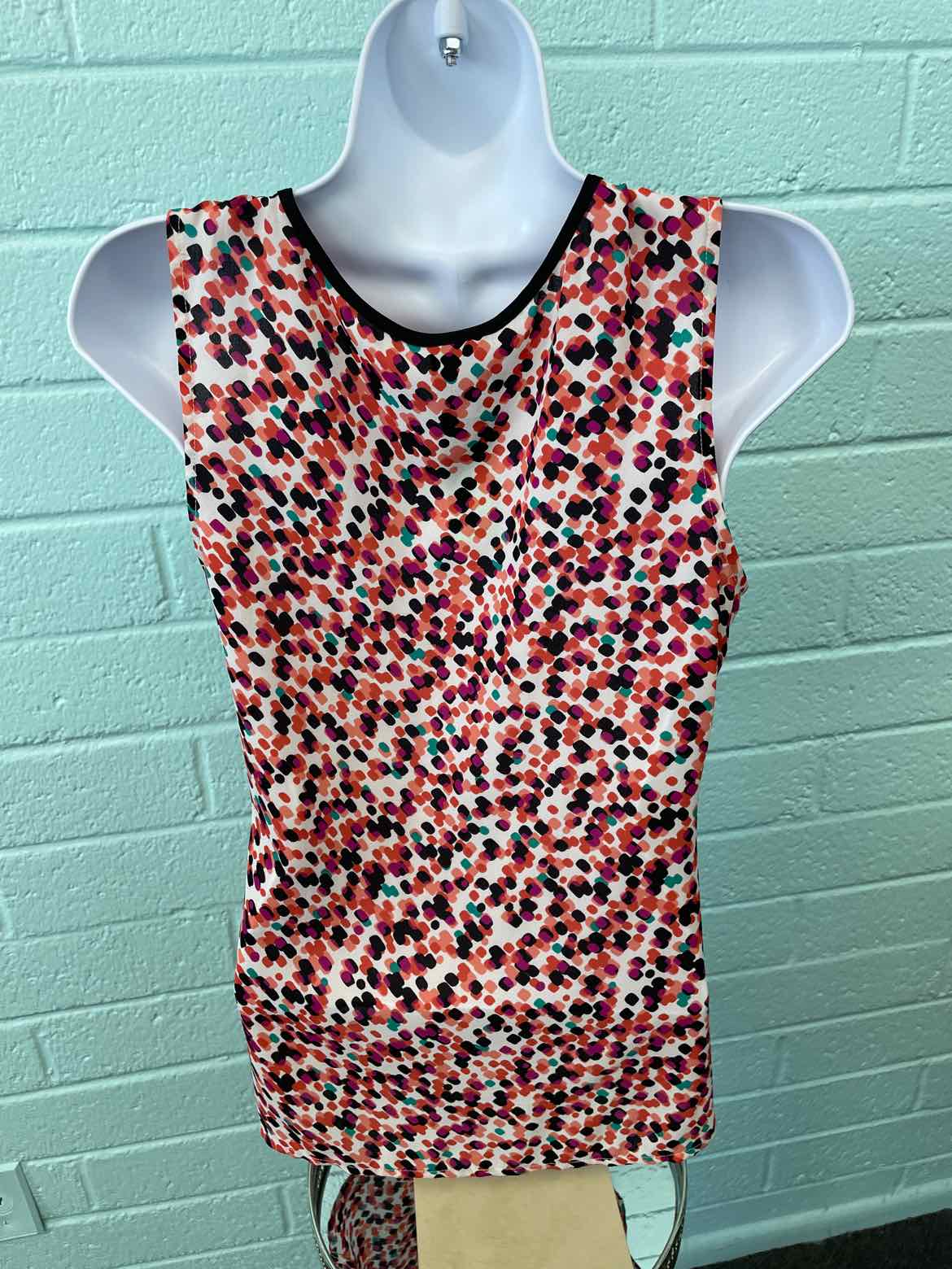 Worthington Size S Multi Pastel Sleeveless