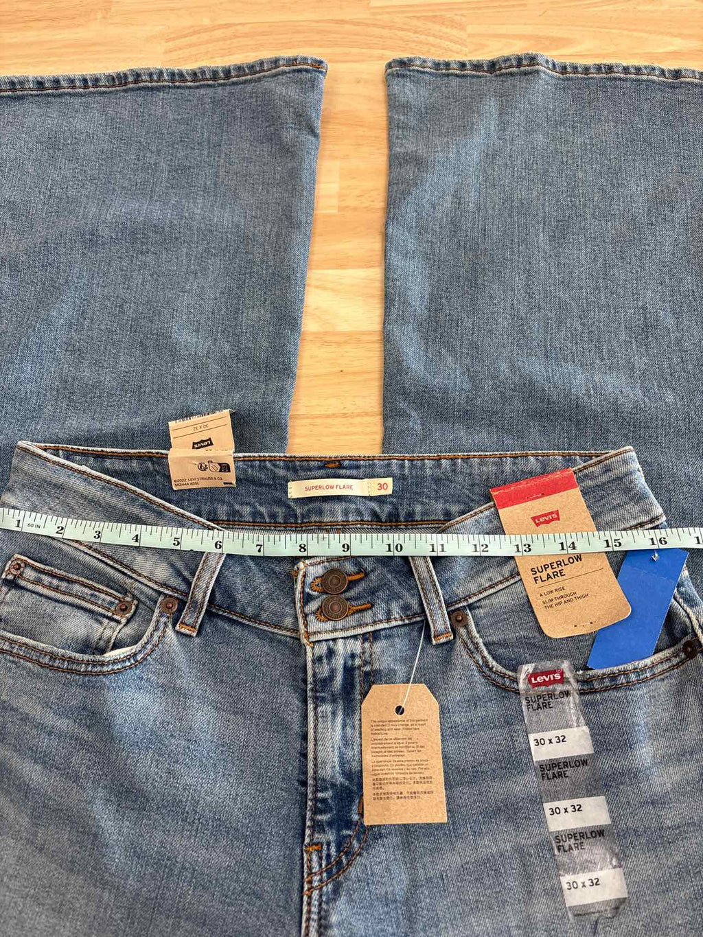 Levi's Size 30 Blue Denim New Jeans