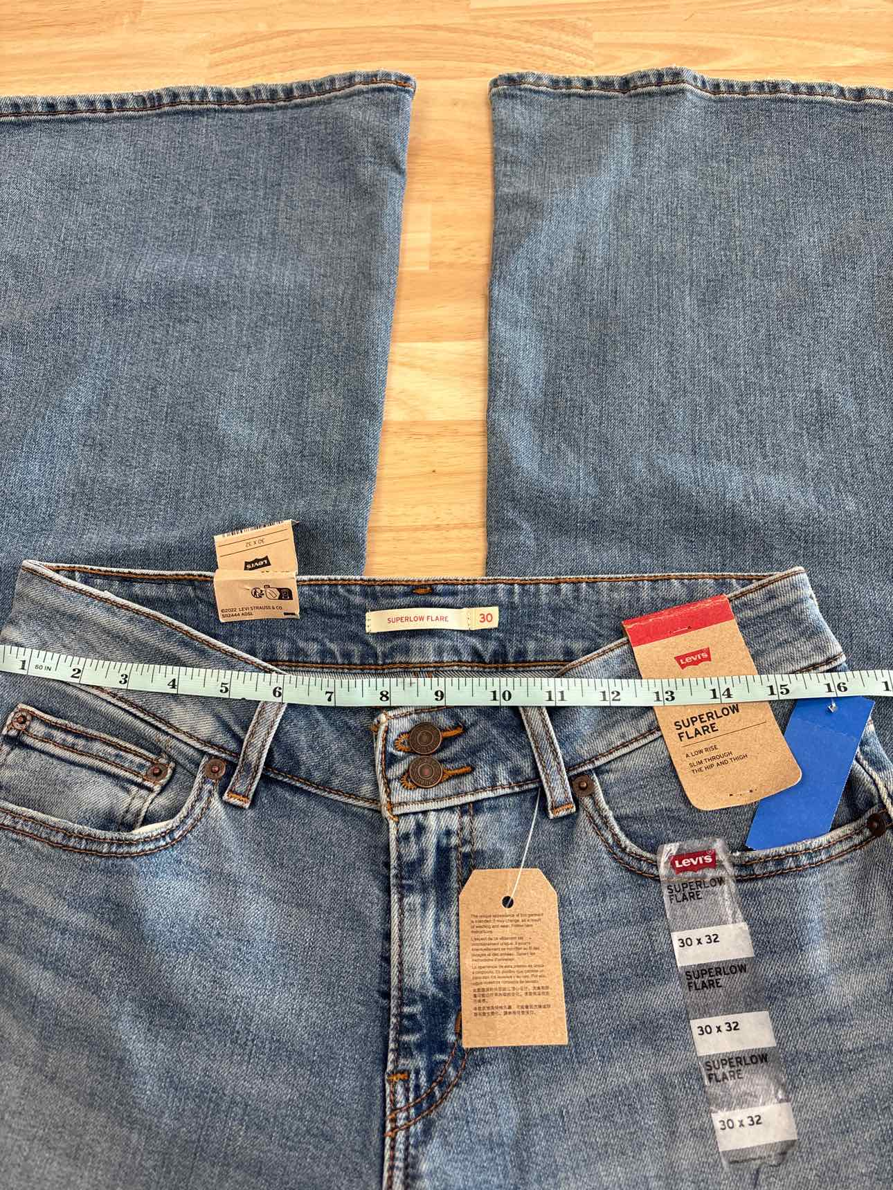 Levi's Size 30 Blue Denim New Jeans