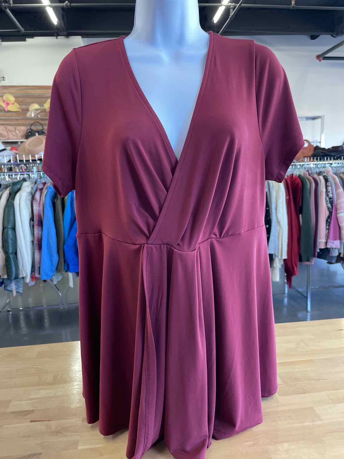 Torrid Size 0 Red Blouse