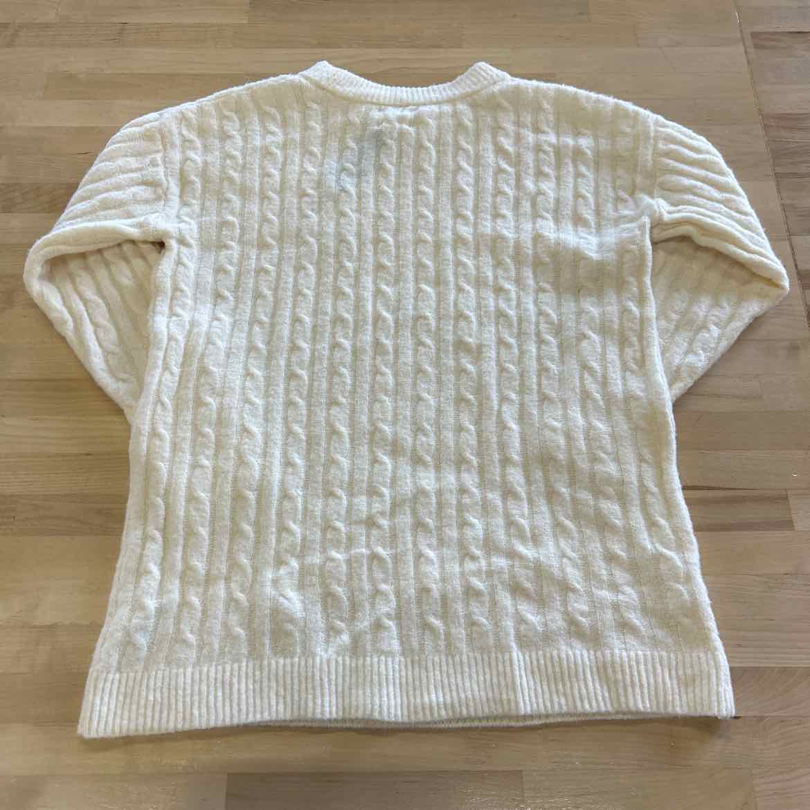 hippie rose Size S White Knit Sweater