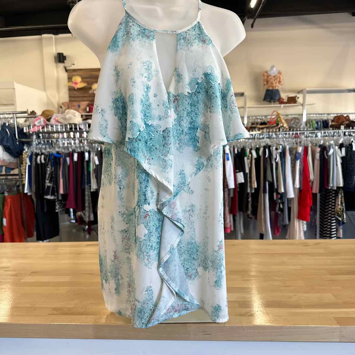 mossimo Size M Blue Sleeveless