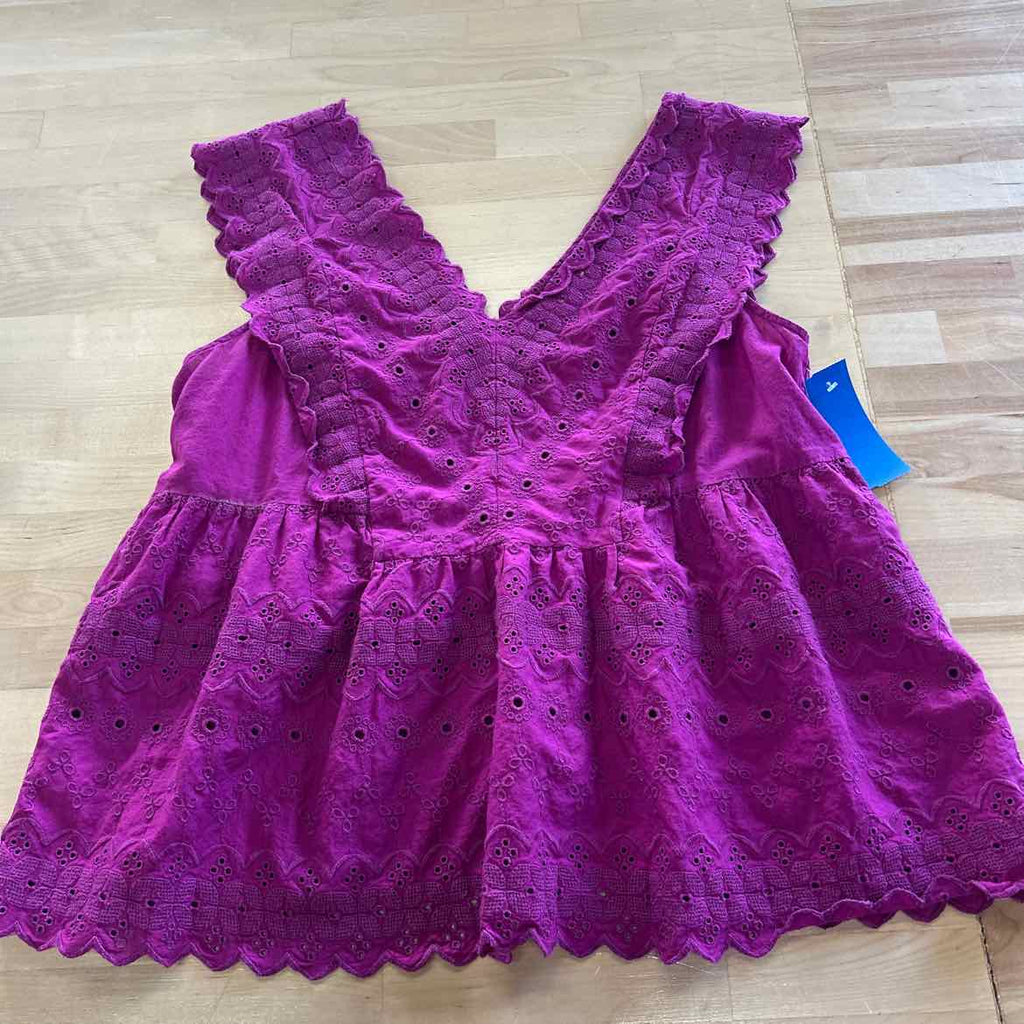 Loft Size S Purple Preloved Sleeveless