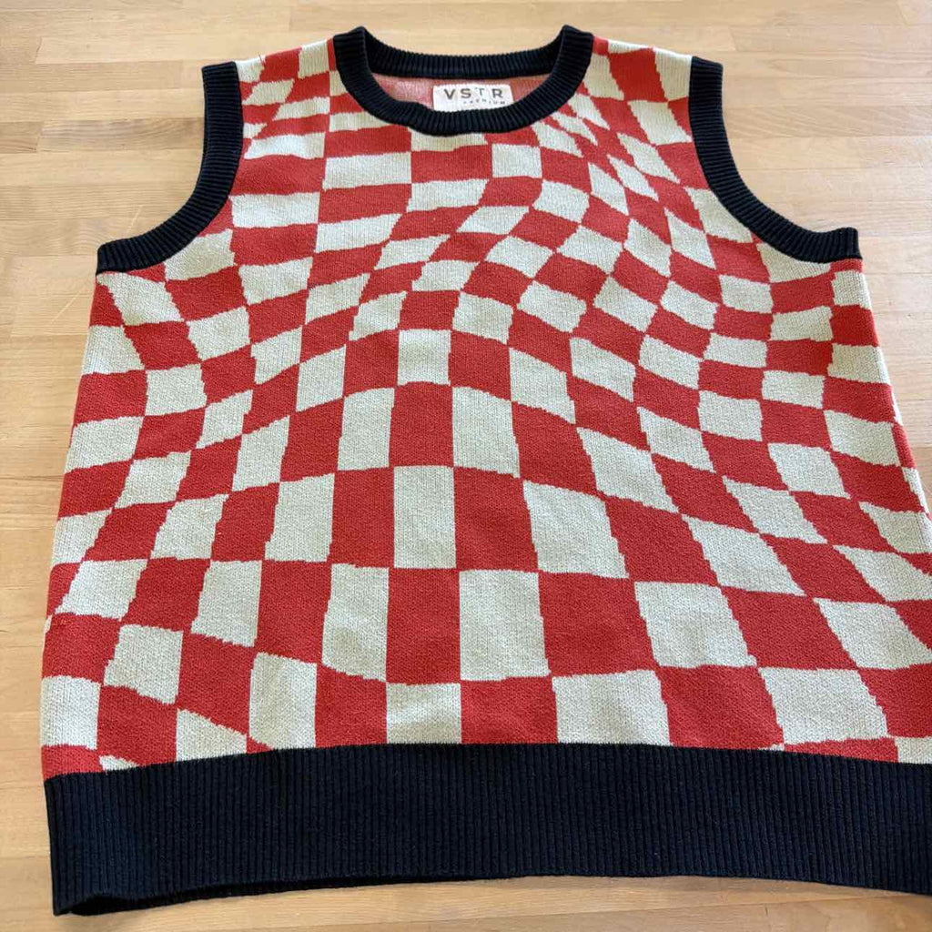 VSTR Size L Orange Preloved MENS Vest