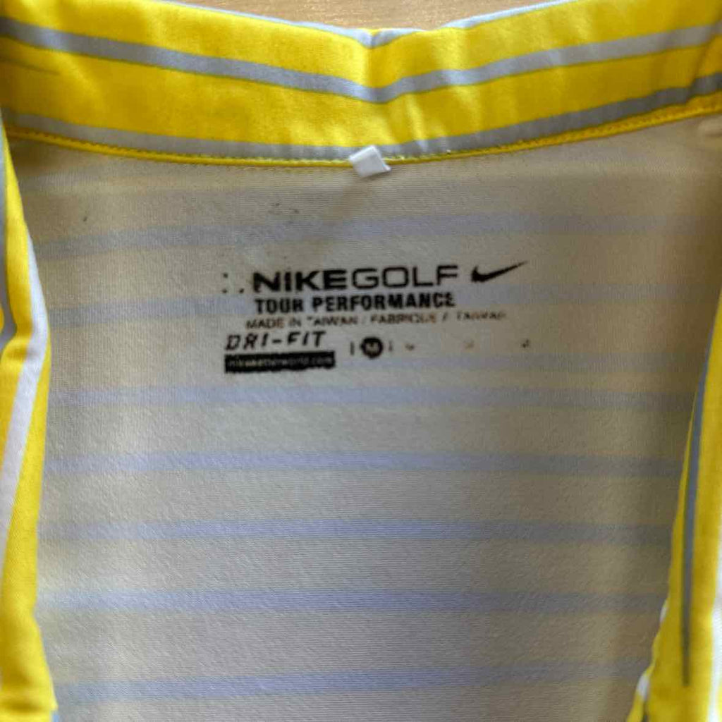 Nike Size M Yellow Polo
