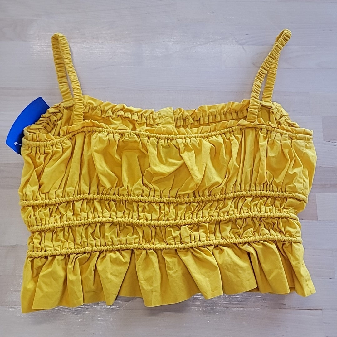 J Crew Size XS Yellow Tank