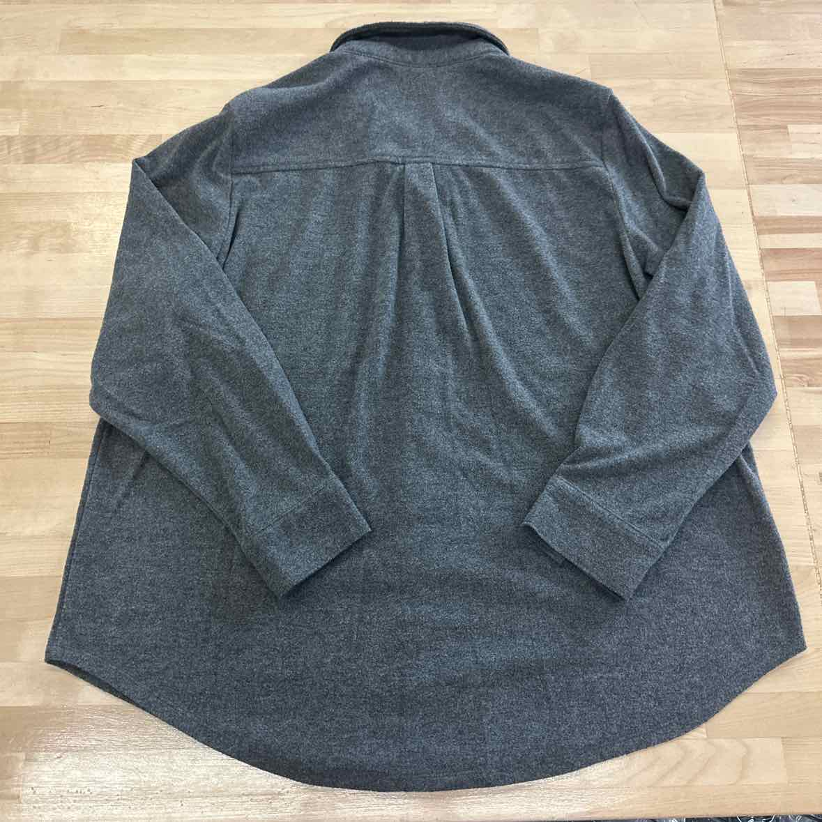 Terra & Sky Size 1X Gray Jacket