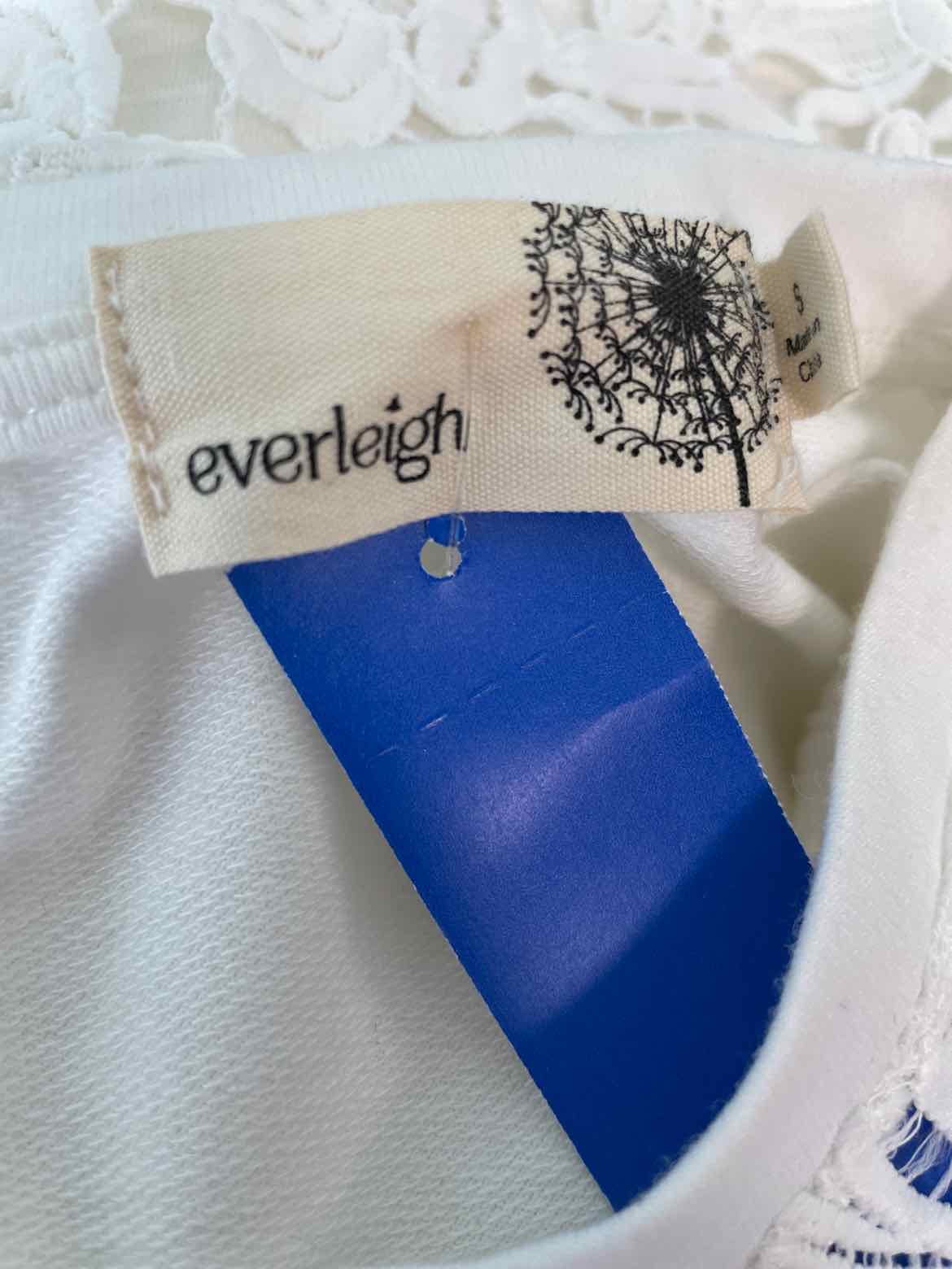 Everleigh Size S White Sleeveless
