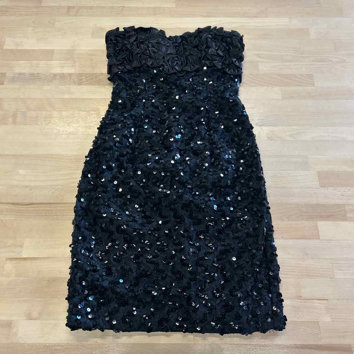 Jessica McClintock Size 3/4 Black Dress