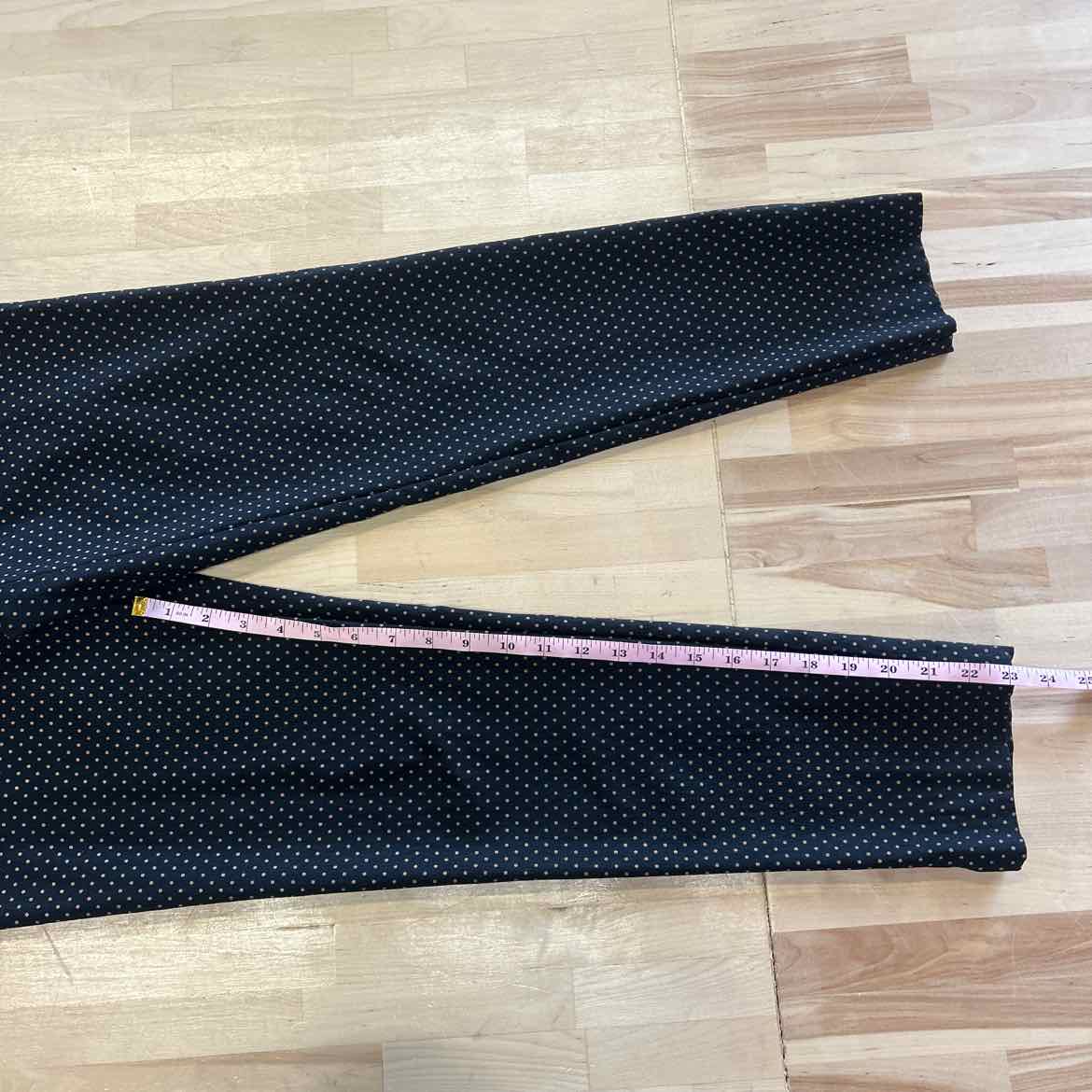 Peck&Peck Size 6 Black Rayon Preloved Pants