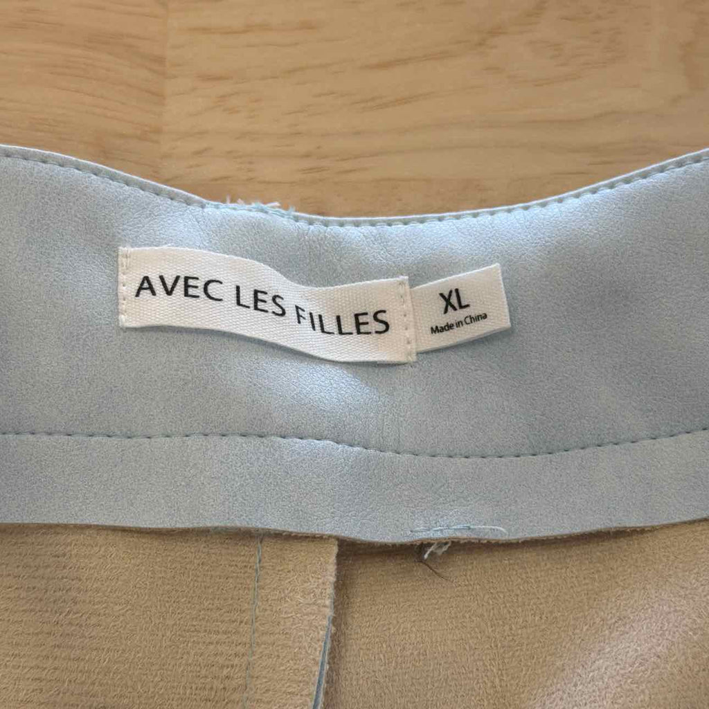 Avec Les Filles Women Size XL Blue New Shorts
