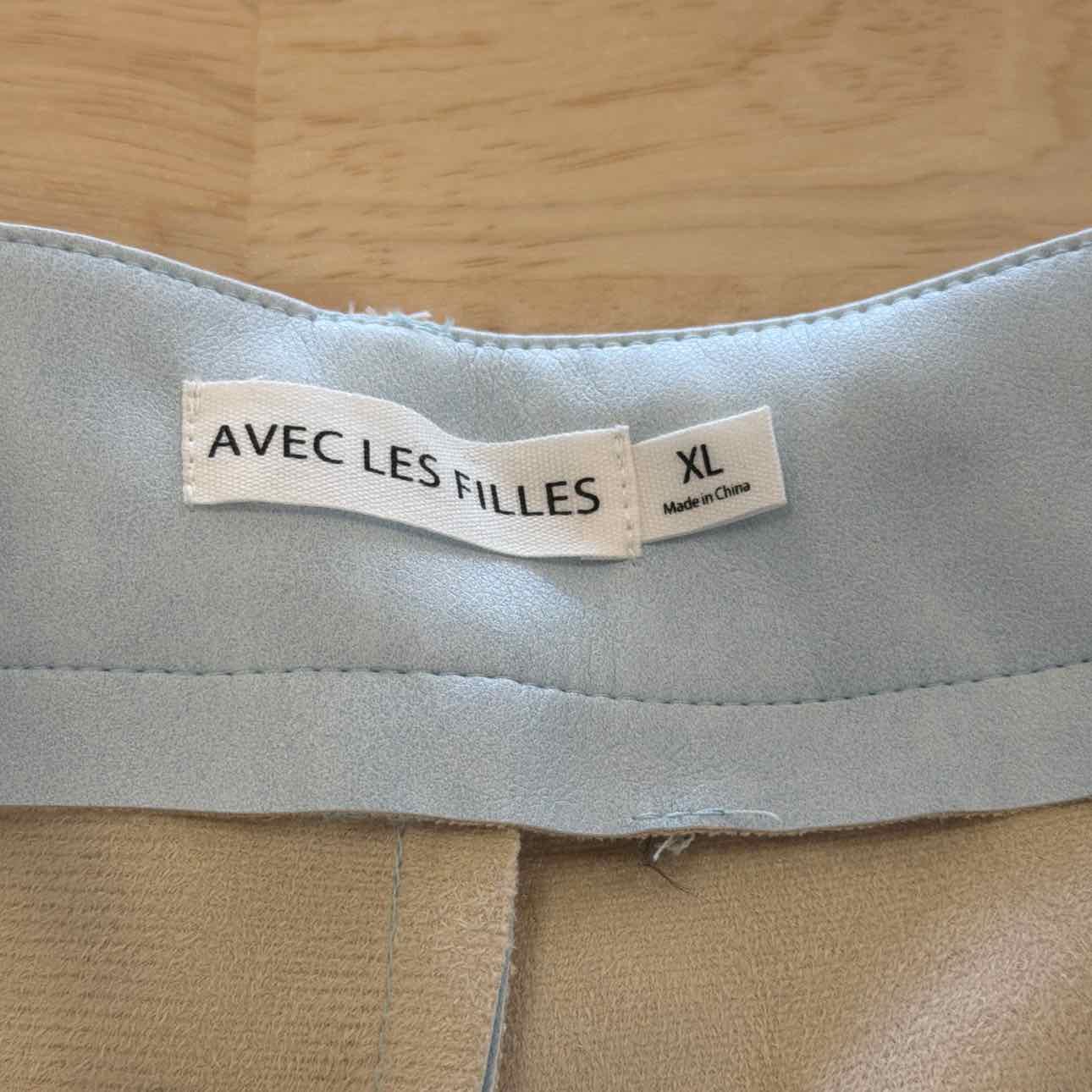 Avec Les Filles Women Size XL Blue New Shorts