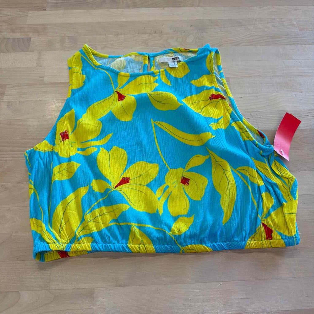 Amuse Society Size M Red Preloved Tank