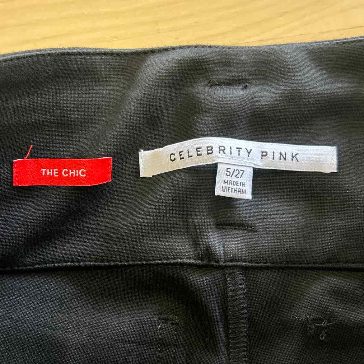 Celebrity Pink Juniors' High-Waist Skinny Ponte Pants