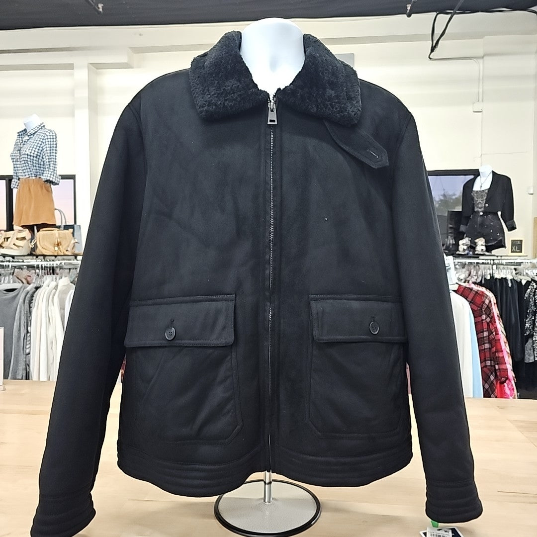 Club room Men's Size XL Black MENS Jacket
