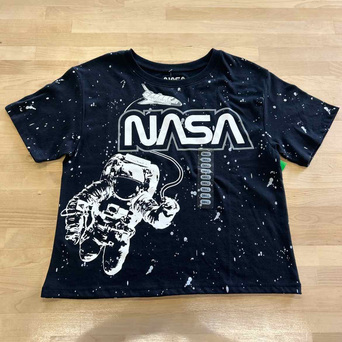 Nasa Size S Black T-shirt