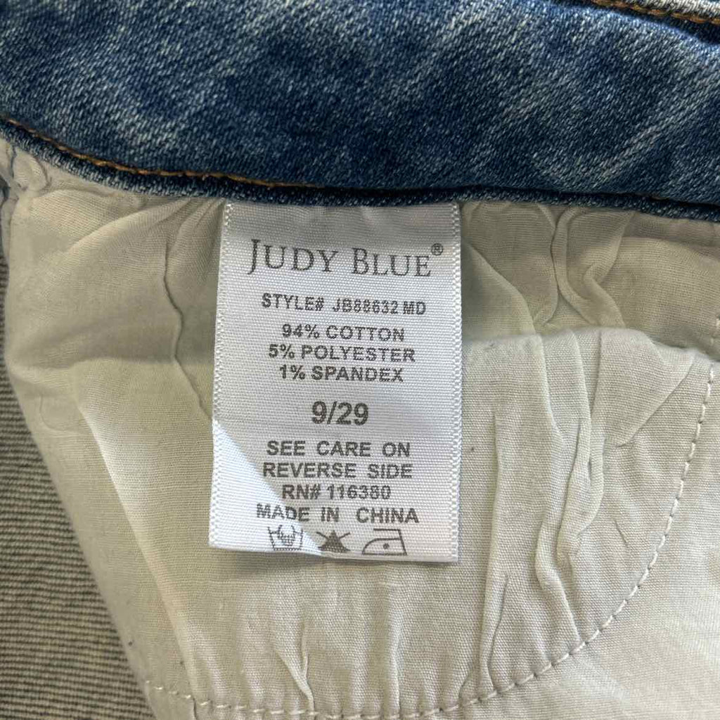 Judy Blue Size 9 Blue Denim Preloved Jeans