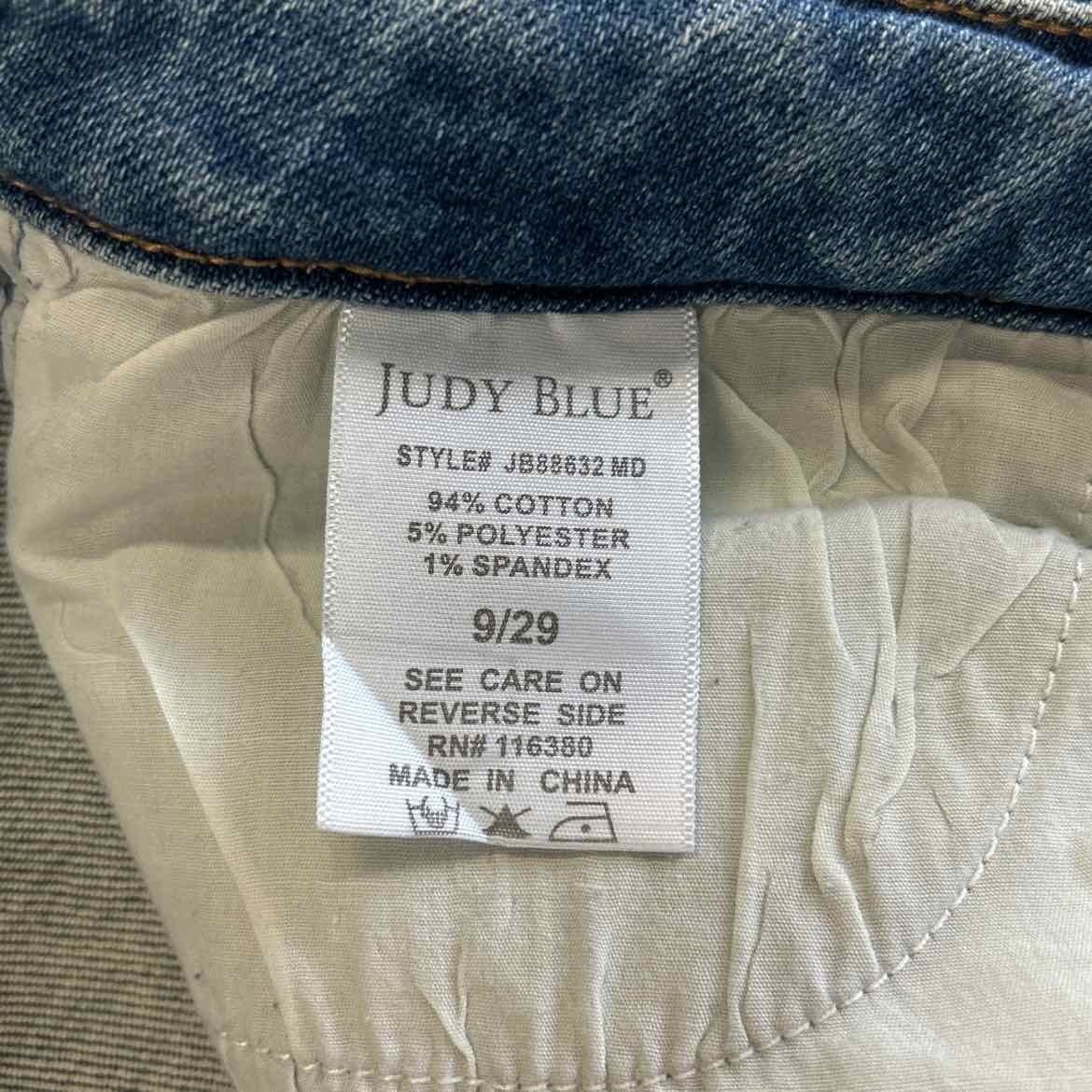 Judy Blue Size 9 Blue Denim Preloved Jeans