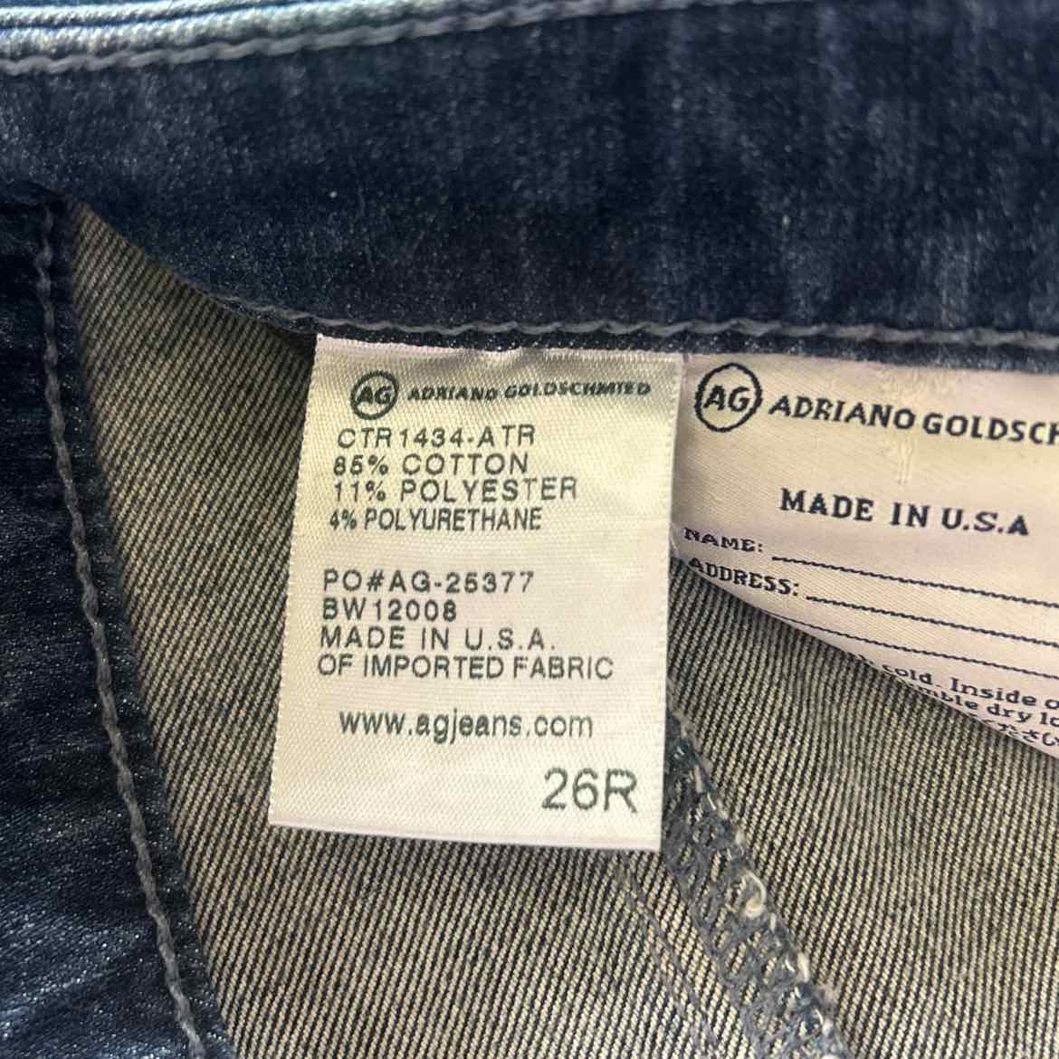 Adriano Goldschmied Size 26 Denim Preloved Jeans