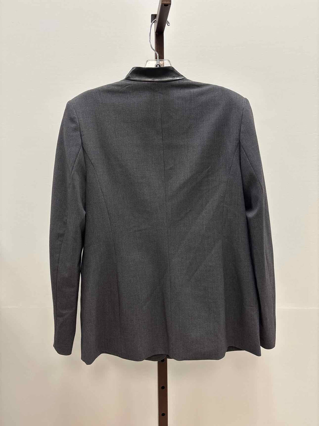 Tahari Size 8 Charcoal Polyester Blend Preloved Jacket
