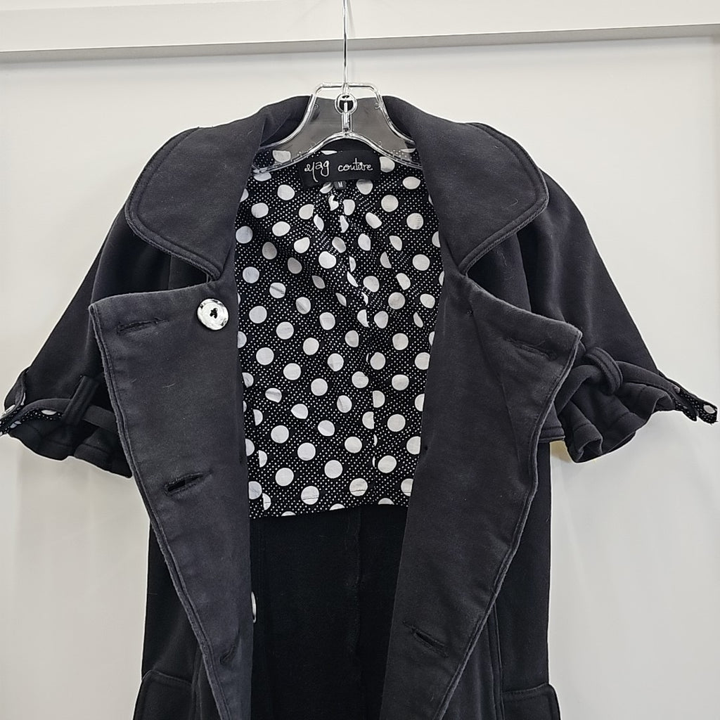 Yag Couture Size M Black Coat